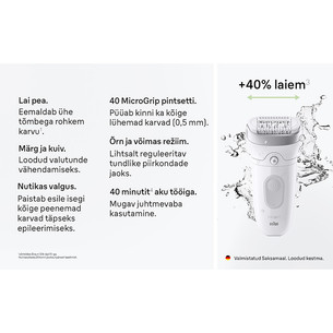 Braun Silk epil 7, белый - Эпилятор