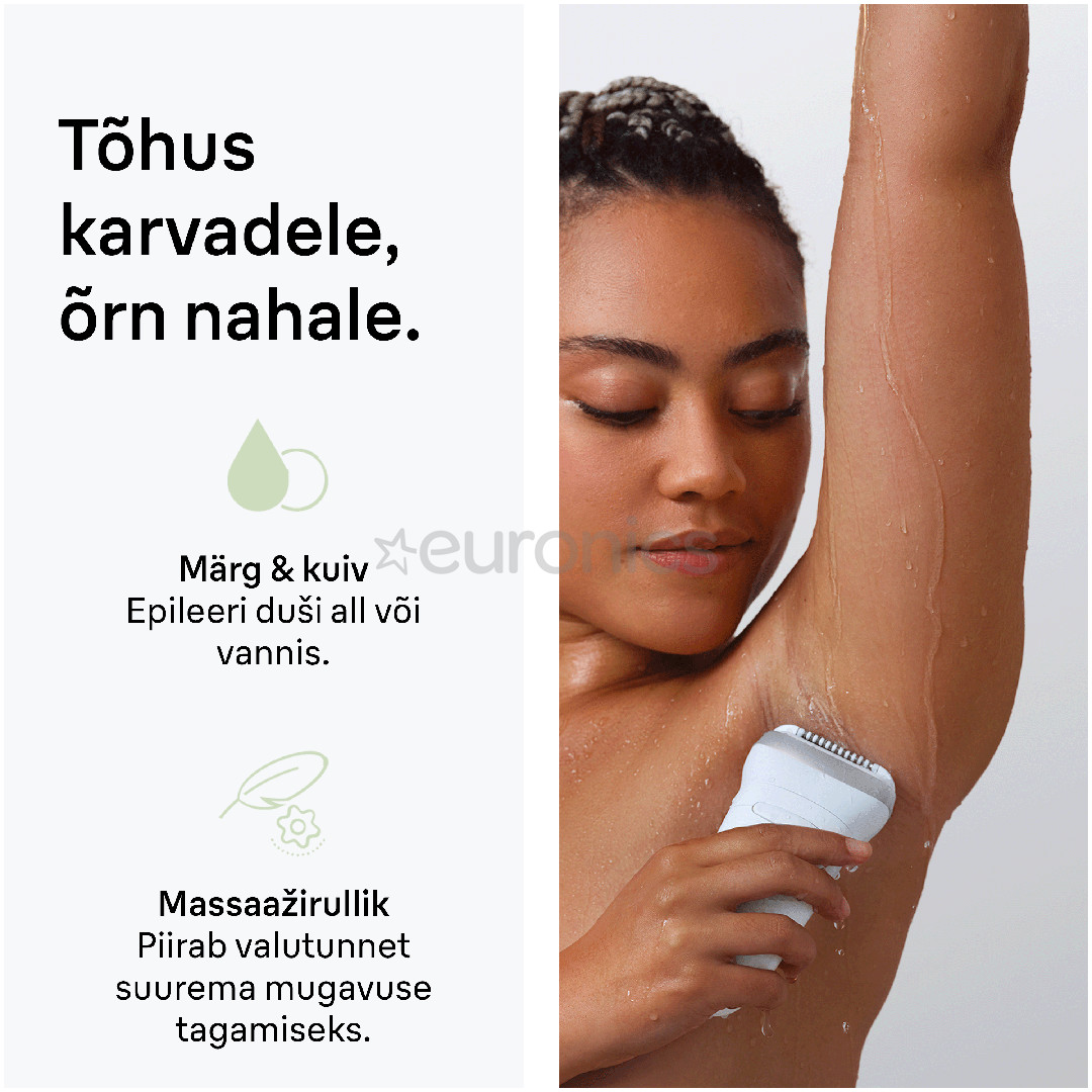Braun Silk epil 7, белый - Эпилятор