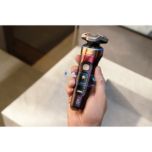 Philips i9000 Prestige Ultra, SkinIQ Pro, Wet & Dry, violetne - Pardel