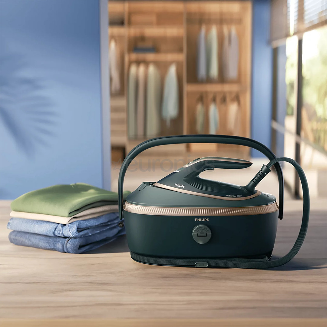 Philips PerfectCare 8000 Series, 3120 W, green - Ironing system