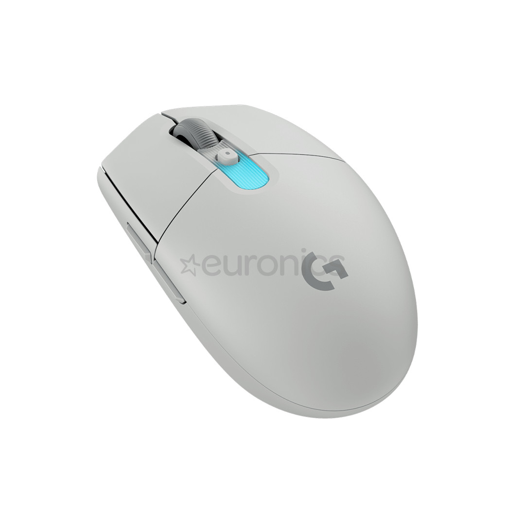 Logitech G305 X Superlight, valge - Juhtmevaba hiir