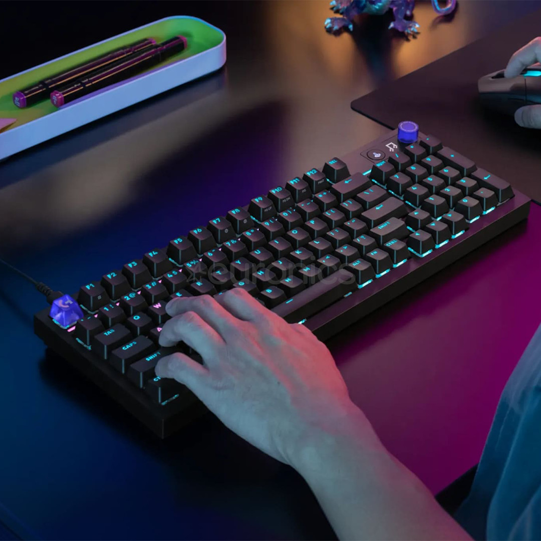 Logitech G316 X 98, Tactile, SWE, must - Klaviatuur
