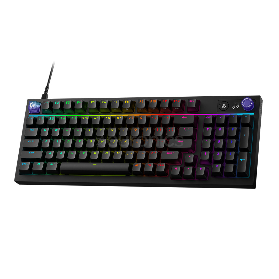 Logitech G316 X 98, Tactile, SWE, must - Klaviatuur
