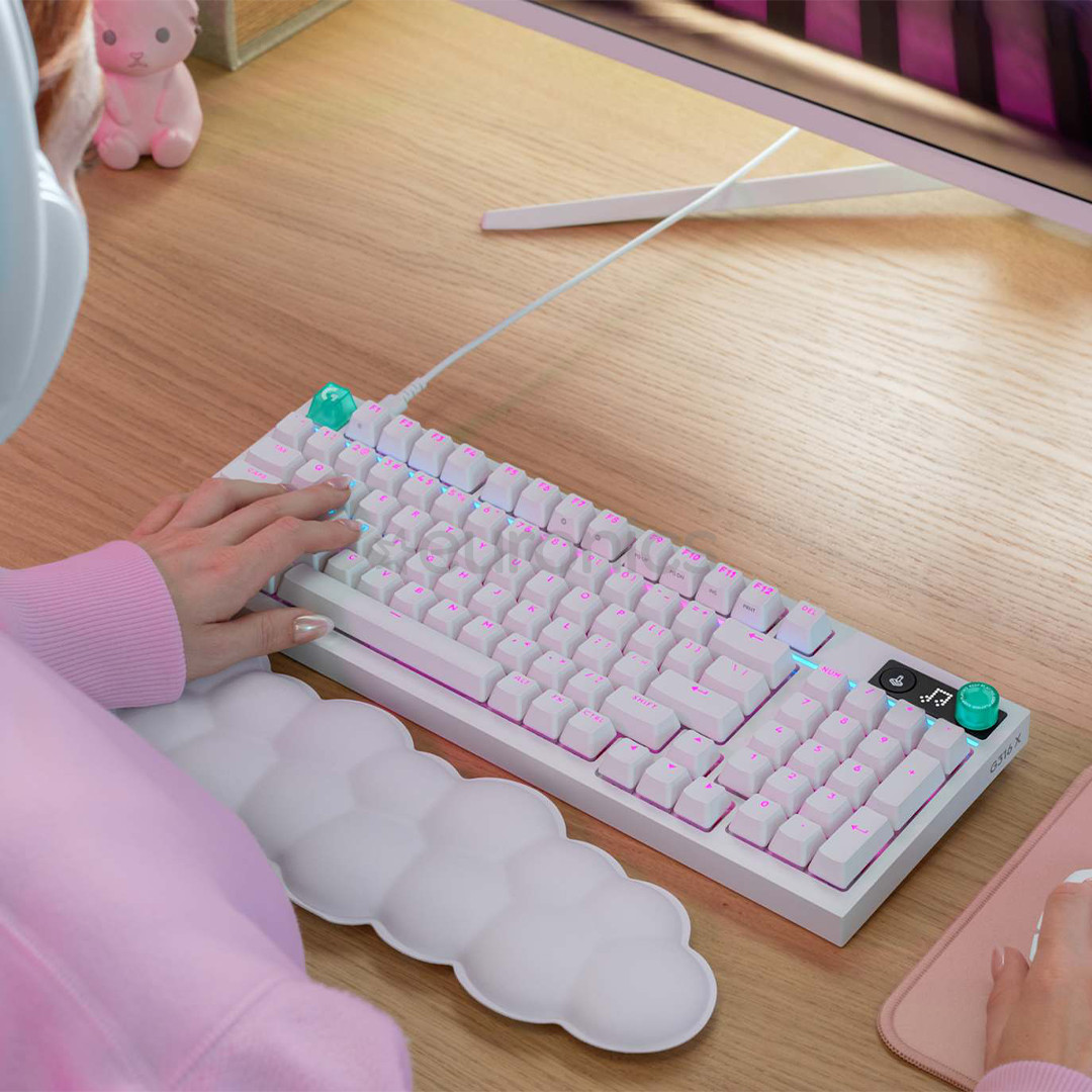 Logitech G316 X 98, Tactile, US, valge - Klaviatuur