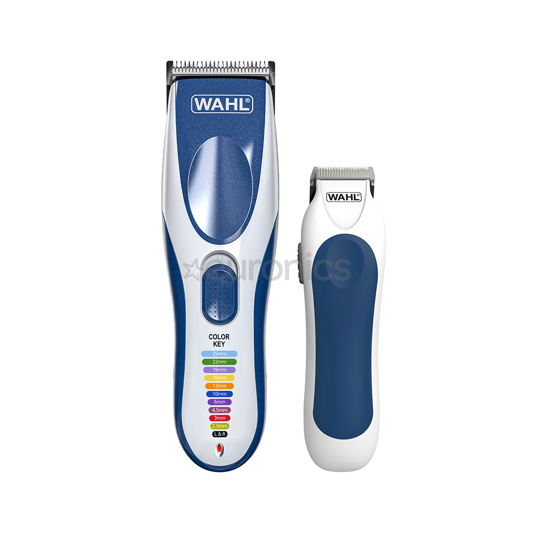 Wahl Color Pro Cordless Combo, sinine/valge - Juukselõikur 09649-916