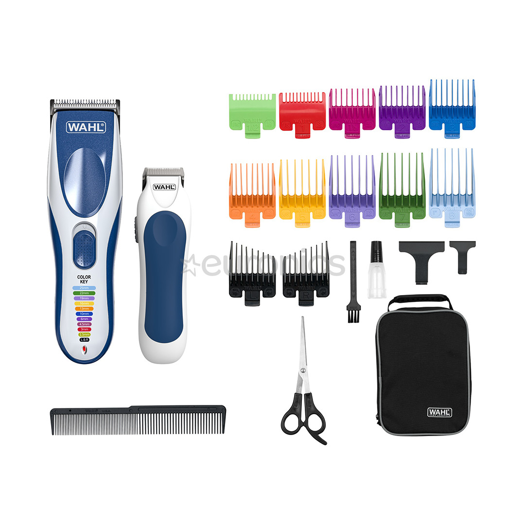 Wahl Color Pro Cordless Combo, blue/white - Hair clipper
