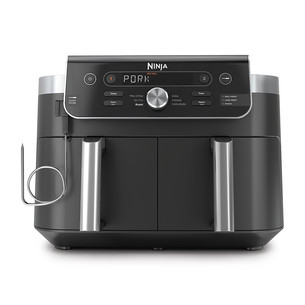Ninja DualZone XL, 9.5 L, 2470 W, must - Kuumaõhufritüür toidutermomeetriga