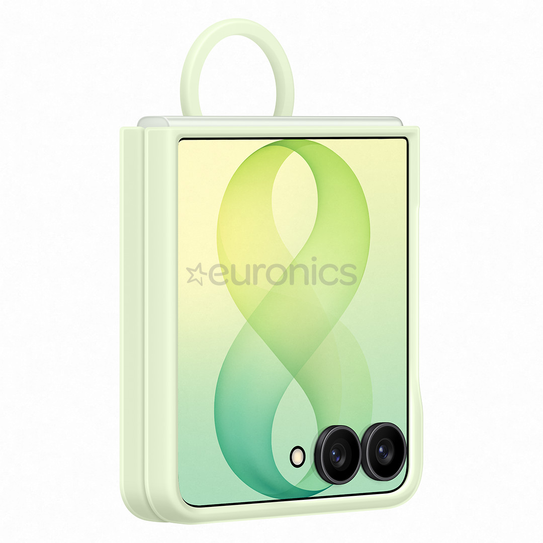 Samsung Silicone Ring Magnet Case, Galaxy Flip8, green - Case