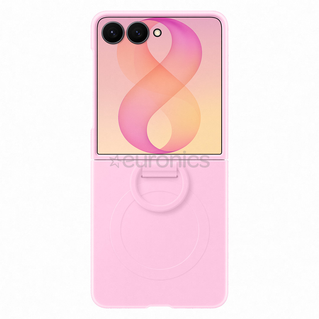 Samsung Silicone Ring Magnet Case, Galaxy Flip8, pink - Case