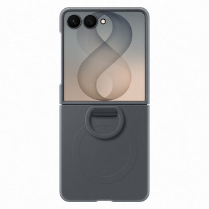 Samsung Silicone Ring Magnet Case, Galaxy Flip8, graphite - Case