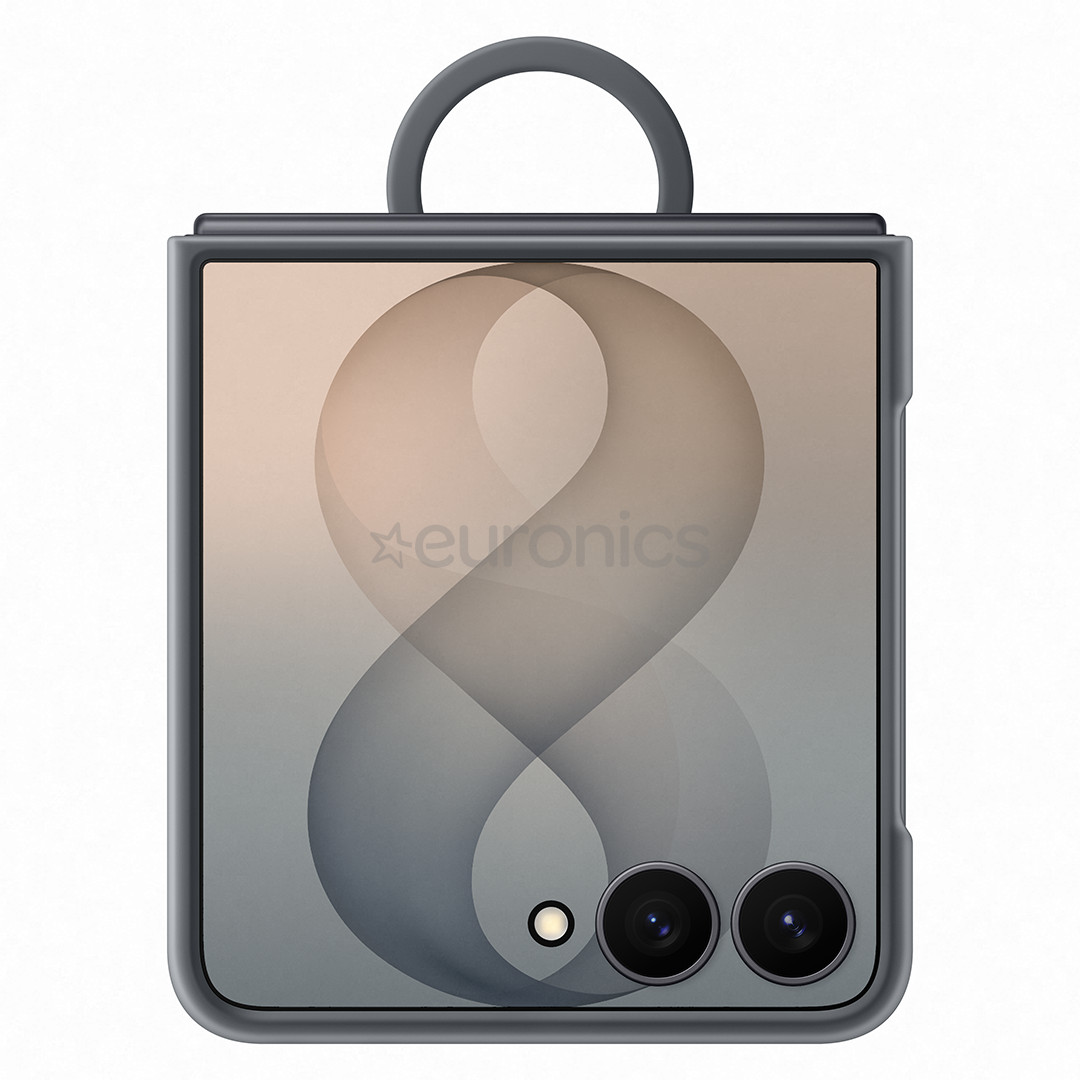 Samsung Silicone Ring Magnet Case, Galaxy Flip8, graphite - Case
