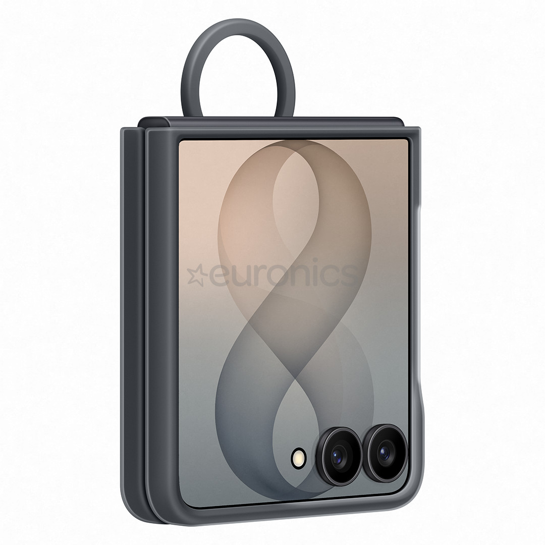 Samsung Silicone Ring Magnet Case, Galaxy Flip8, graphite - Case
