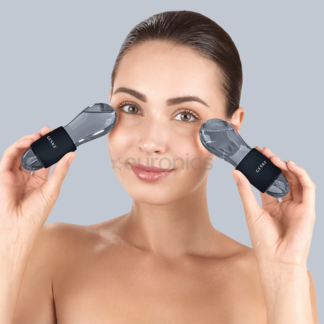 Geske Cool & Warm Duo Eye Massager, 7-in-1, black - Eye massager