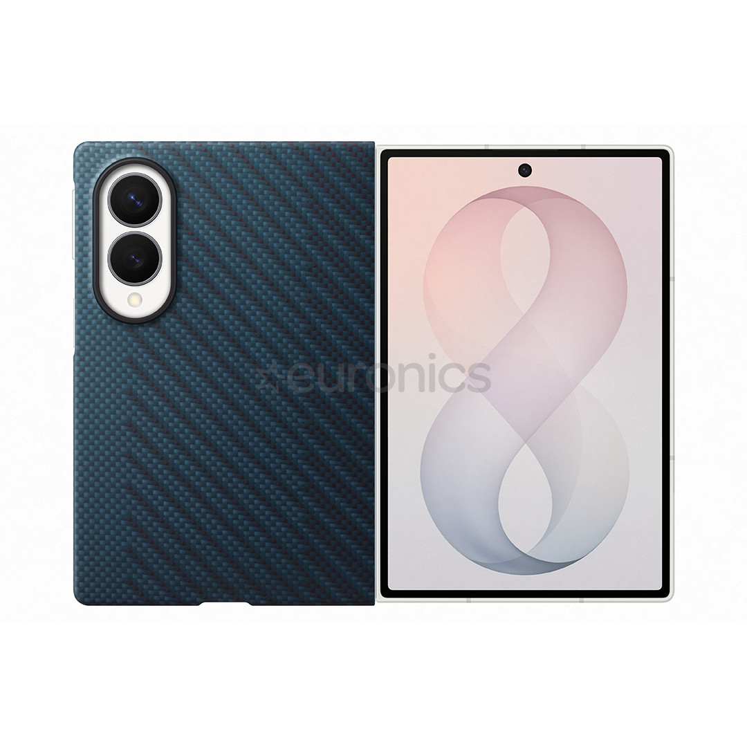 Samsung Carbon Magnet Case, Galaxy Fold8, синий - Чехол