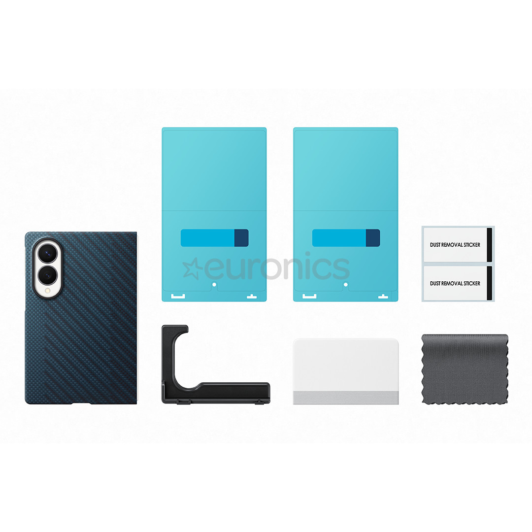 Samsung Carbon Magnet Case, Galaxy Fold8, синий - Чехол