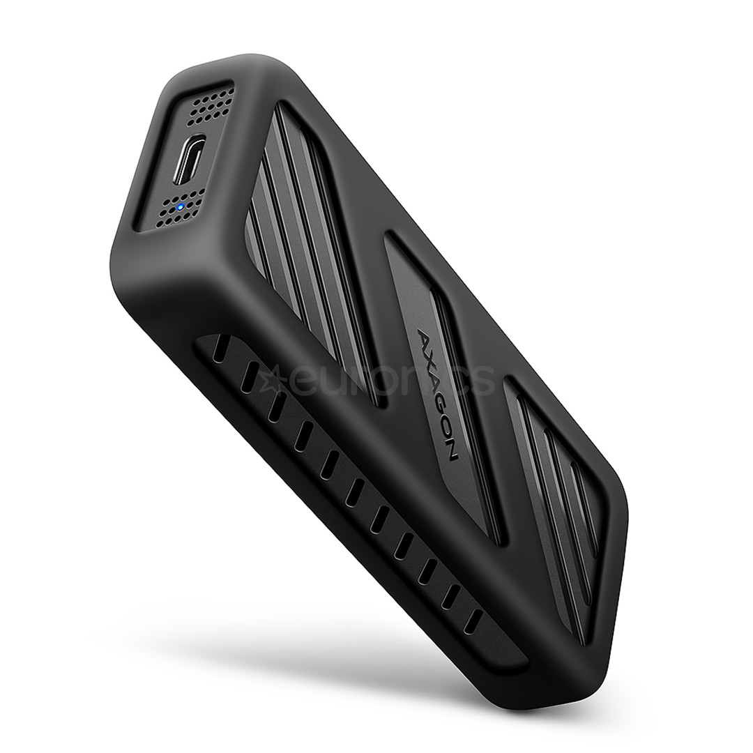 Axagon EEM2-20G, USB-C, 20Gbps, M.2 NVMe, must - SSD korpus EEM2-20G