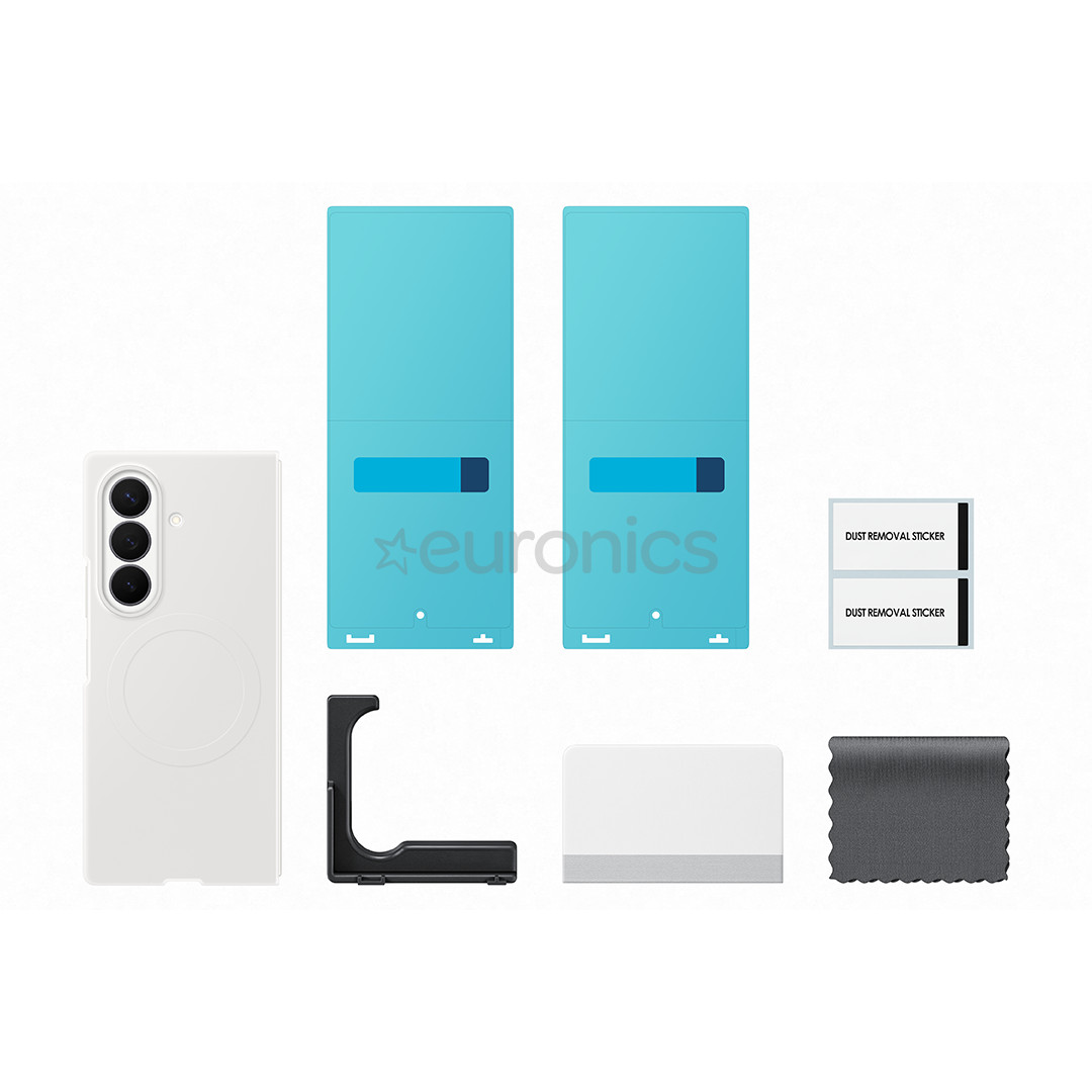 Samsung Silicone Magnet Case, Galaxy Fold8 Ultra, cream - Case
