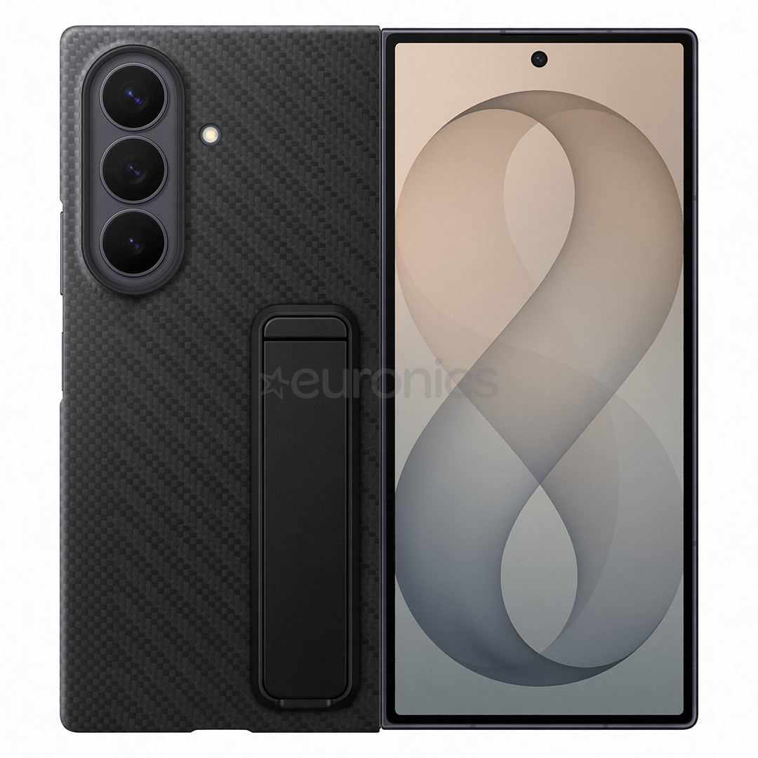 Samsung Carbon Standing Case, Galaxy Fold8 Ultra, black - Case