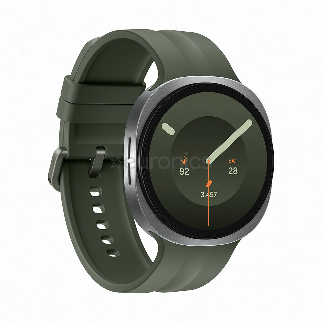 Samsung Galaxy Watch9, 44 mm, BT, silver/green - Smartwatch