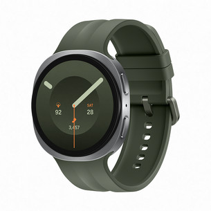 Samsung Galaxy Watch9, 44 mm, LTE, silver/green - Smartwatch