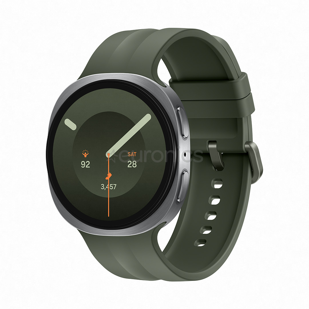 Samsung Galaxy Watch9, 44 mm, LTE, silver/green - Smartwatch