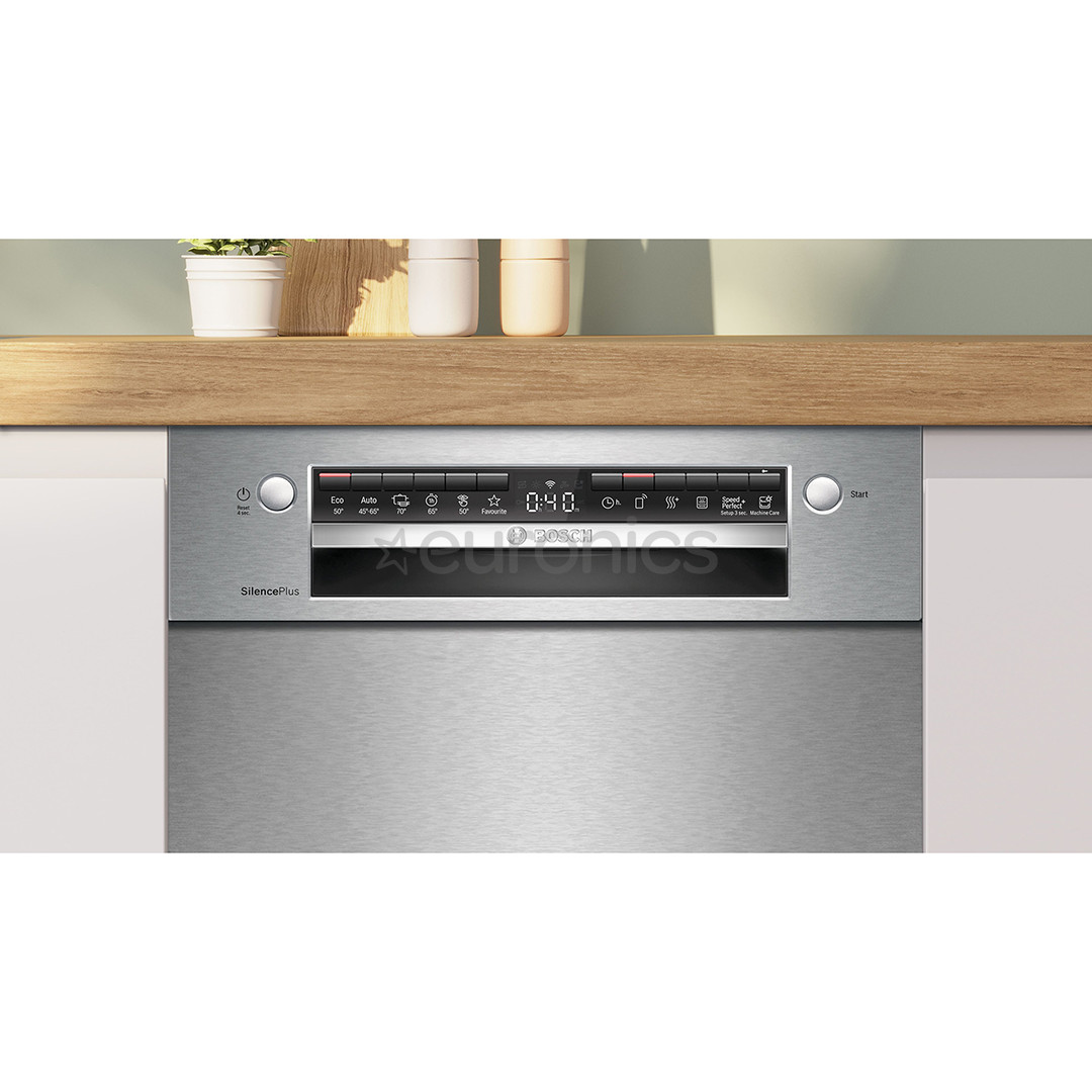 Bosch, Series 4, 10 place settings - Built-in dishwasher