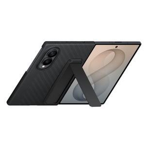Samsung Carbon Standing Case, Galaxy Fold8, must - Ümbris