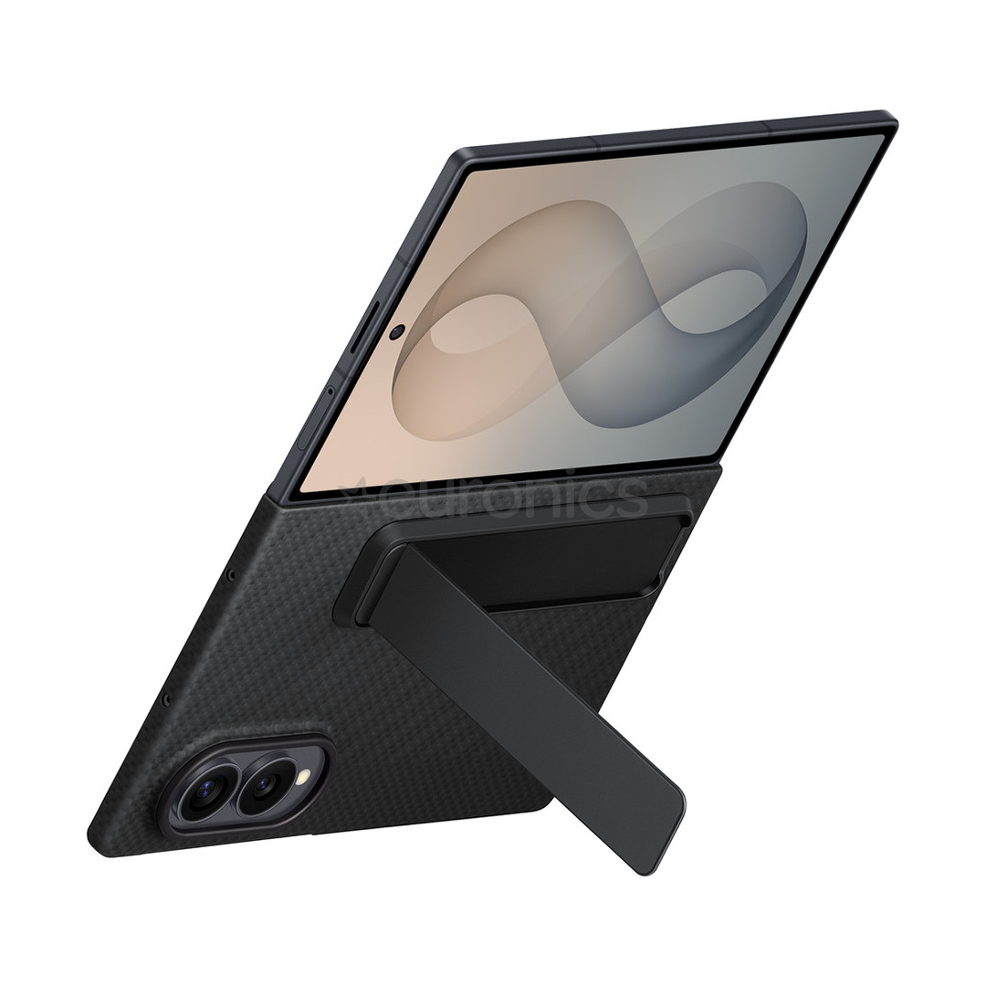 Samsung Carbon Standing Case, Galaxy Fold8, must - Ümbris