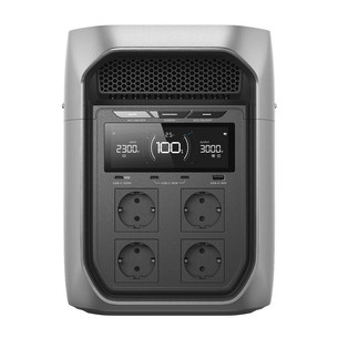 EcoFlow Delta 3 Max Plus, 2048 Wh, 3000 W, hõbe - Akujaam