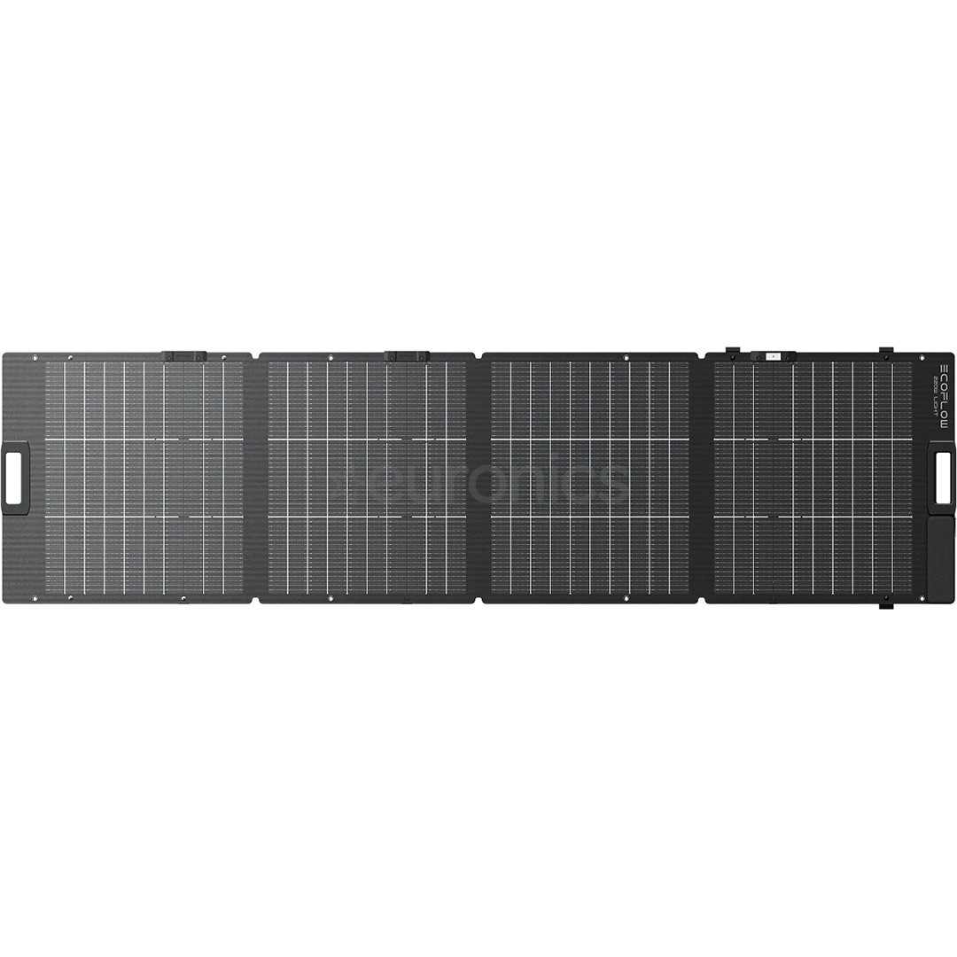 EcoFlow Solar Panel, 220 Вт, черный - Портативная солнечная панель