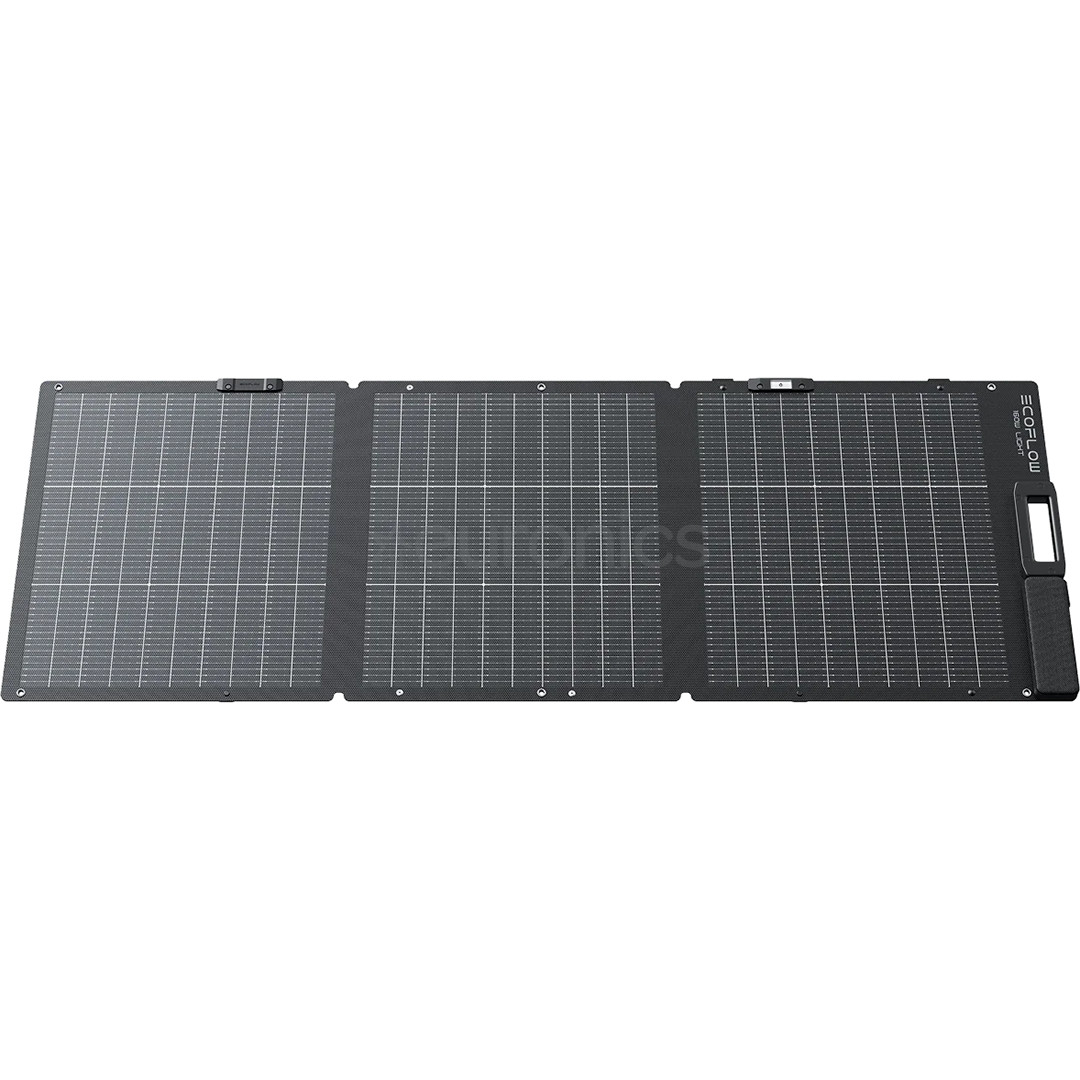 EcoFlow Solar Panel, 160 W, must - Kaasaskantav päikesepaneel