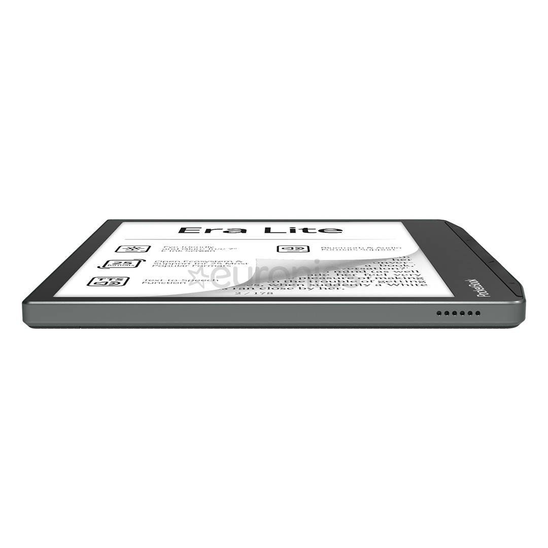 PocketBook Era Lite, 7'', 16 GB, must/roheline - E-luger