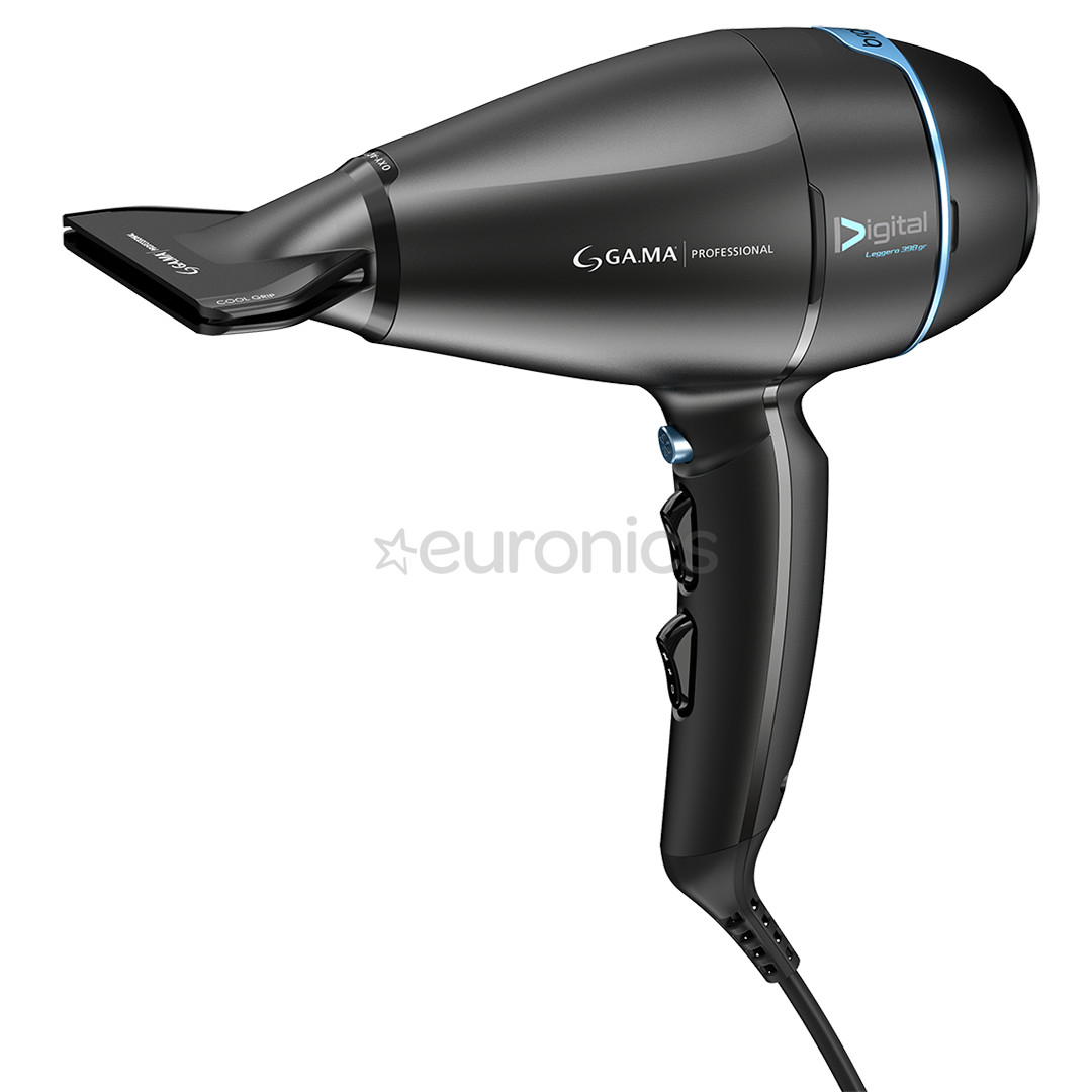 GA.MA Bravo 90 Digital, 2400 W, black - Hair dryer