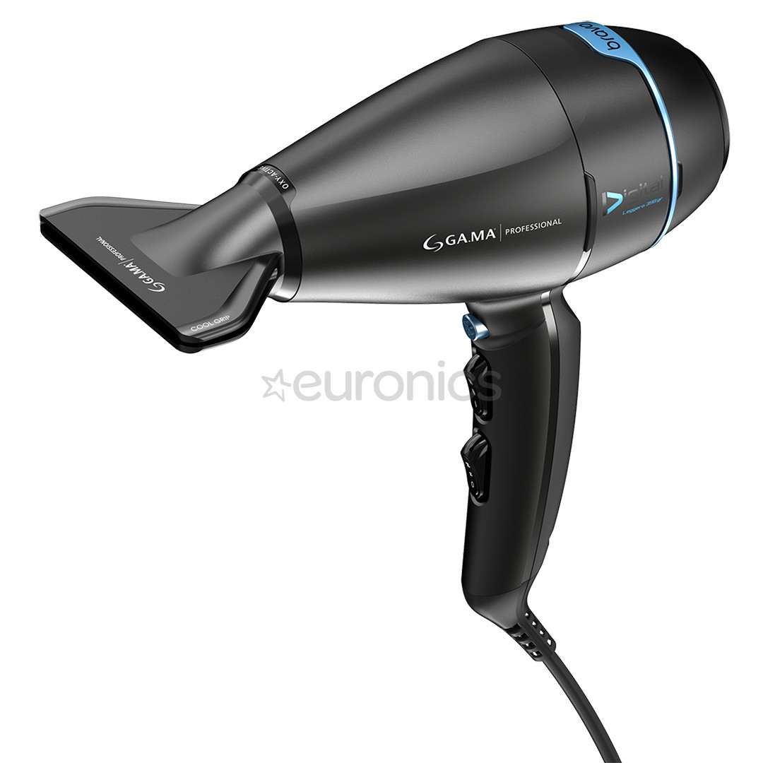 GA.MA Bravo 90 Digital, 2400 W, black - Hair dryer