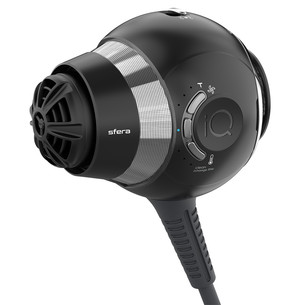 GA.MA iQ Sfera, 1600 W, must - Föön