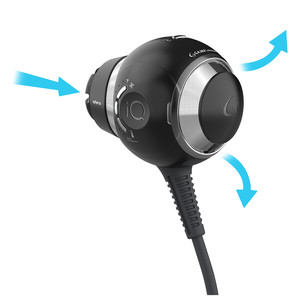GA.MA iQ Sfera, 1600 W, must - Föön
