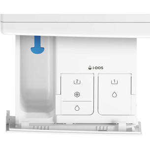 Bosch, Series 8, i-Dos, 11 kg, depth 59 cm, 1600 rpm - Front load washing machine