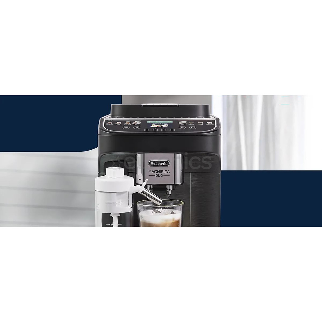 DeLonghi Magnifica Duo, must - Espressomasin