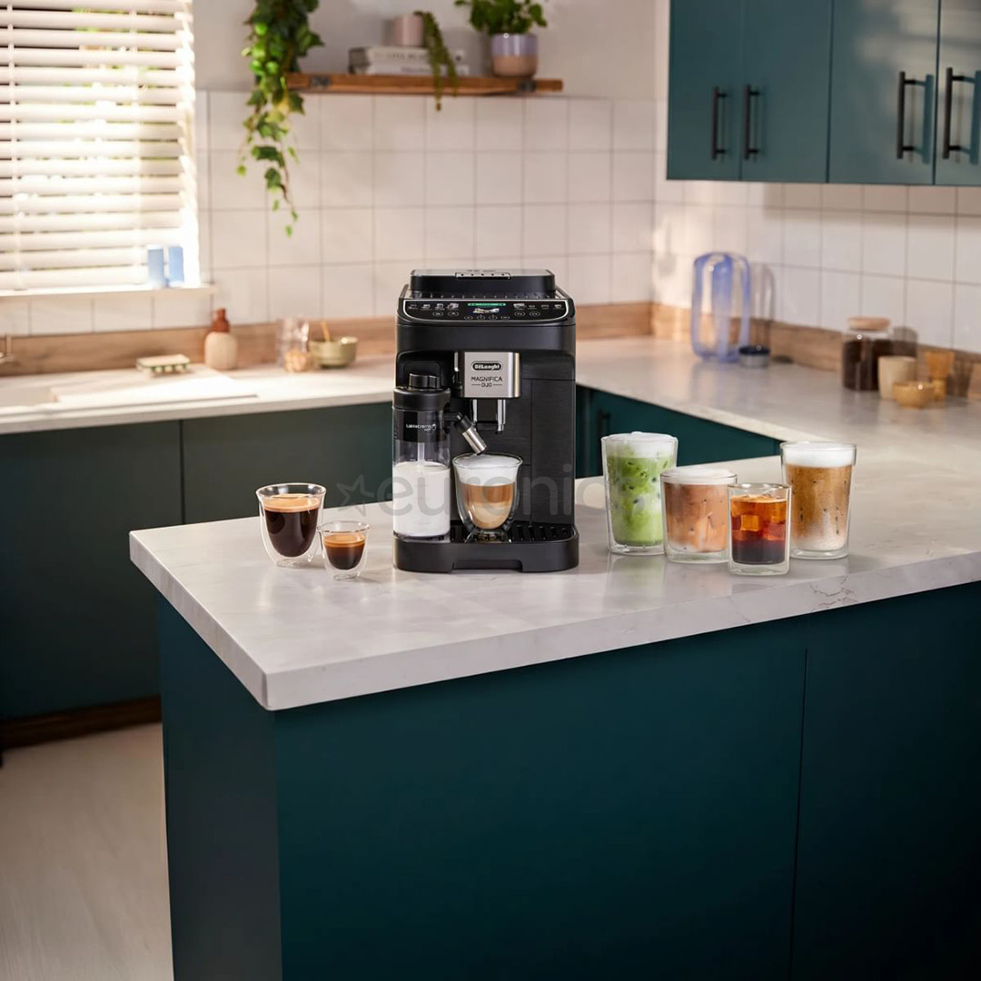 DeLonghi Magnifica Duo, must - Espressomasin