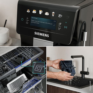 Siemens EQ600 iAroma, black - Espresso machine