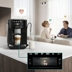 Siemens EQ600 iAroma, black - Espresso machine