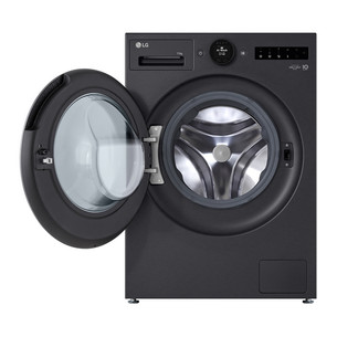 LG TurboWash 360˚, 11 kg, depth 55 cm, 1400 rpm, matte black - Front load washing machine