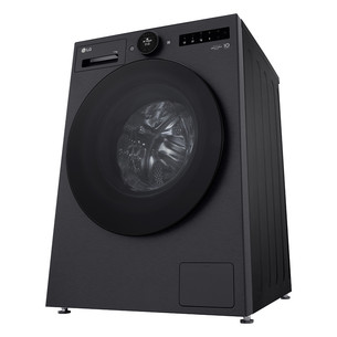 LG TurboWash 360˚, 11 kg, depth 55 cm, 1400 rpm, matte black - Front load washing machine
