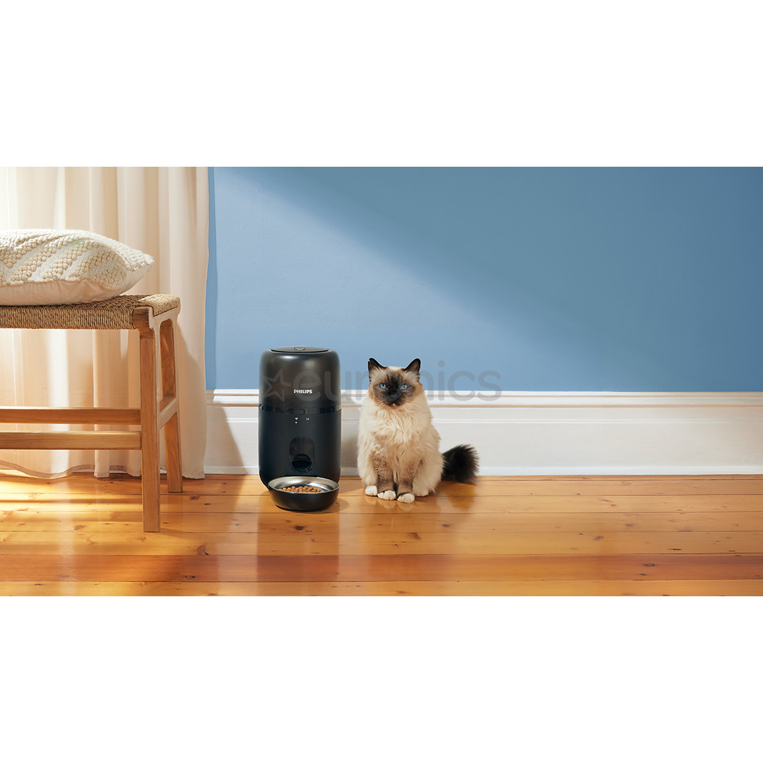 Philips 3000 Series, must - Nutikas lemmiklooma söötja