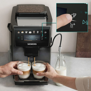 Siemens EQ600 iAroma, dark inox - Espresso machine