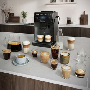 Siemens EQ600 iAroma, dark inox - Espresso machine