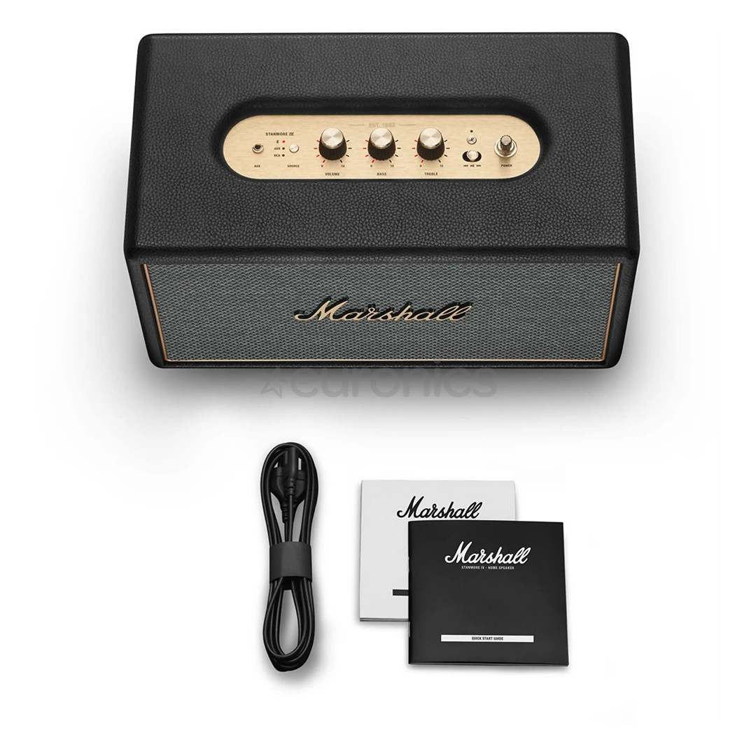 Marshall Stanmore IV, black - Wireless home speaker