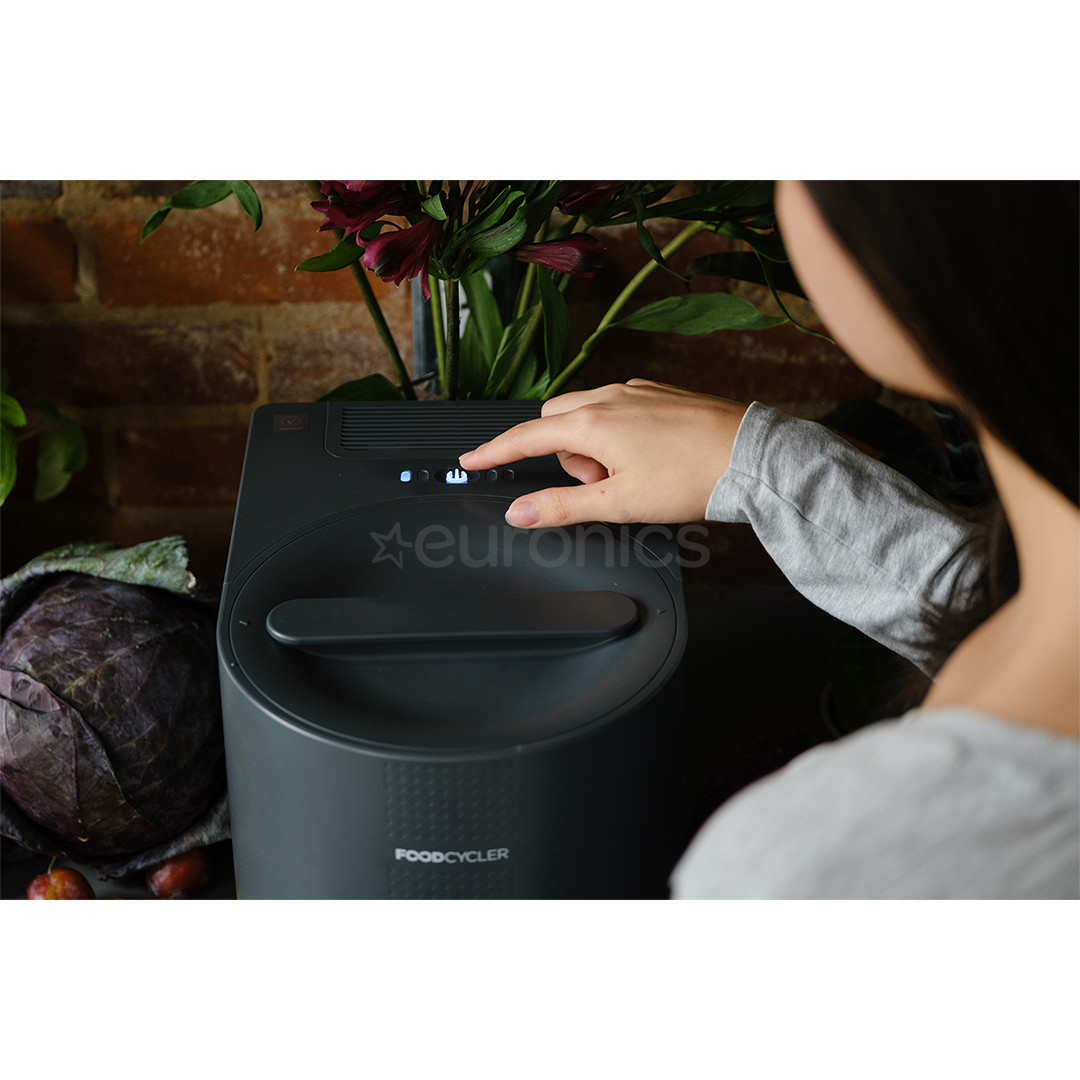 FoodCycler Eco 3, 3.5 L, hall - Toidu komposter