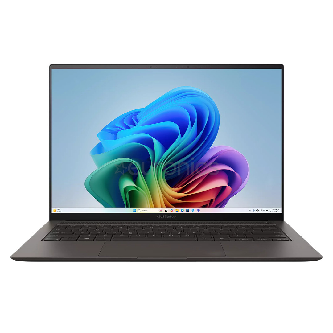 Asus Zenbook S 14 OLED, 14'', 3K, OLED, Ultra 9, 32 GB, 1 TB, ENG, antrim gray - Notebook UX5406AA-SU324W