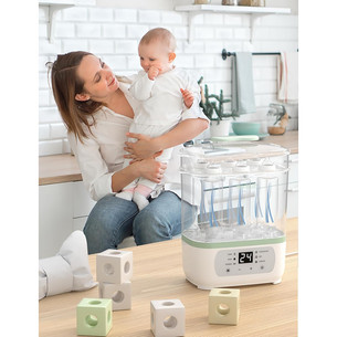 Momcozy, 8-ühes - Lutipudelite auruga steriliseerija